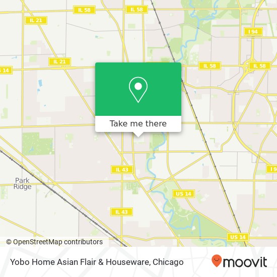 Mapa de Yobo Home Asian Flair & Houseware