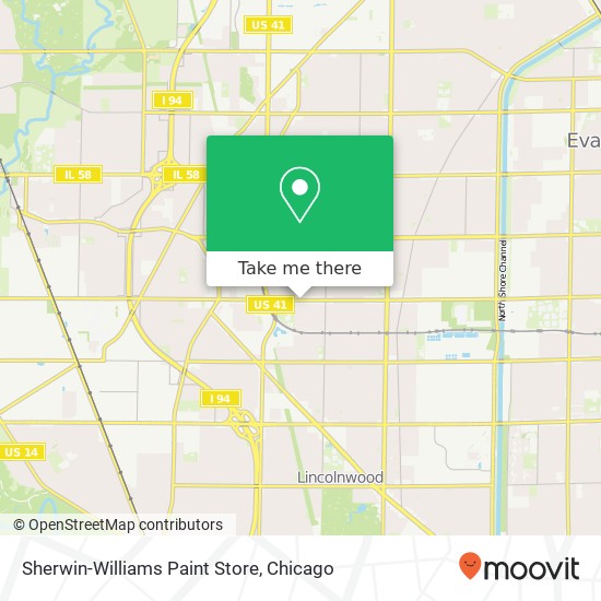 Sherwin-Williams Paint Store map