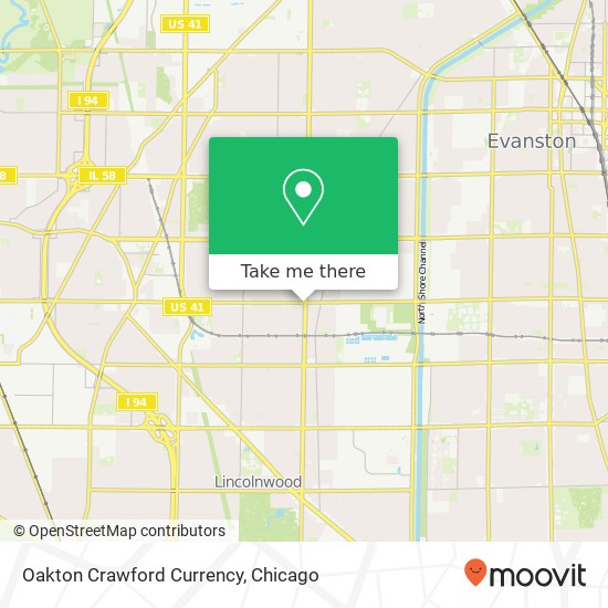 Oakton Crawford Currency map
