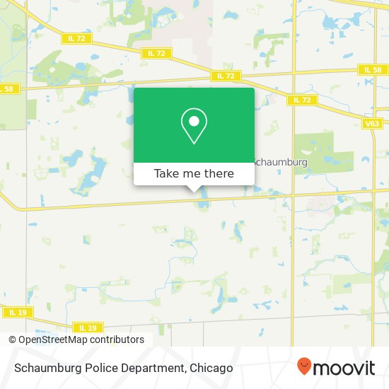 Mapa de Schaumburg Police Department