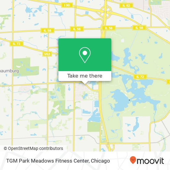 Mapa de TGM Park Meadows Fitness Center