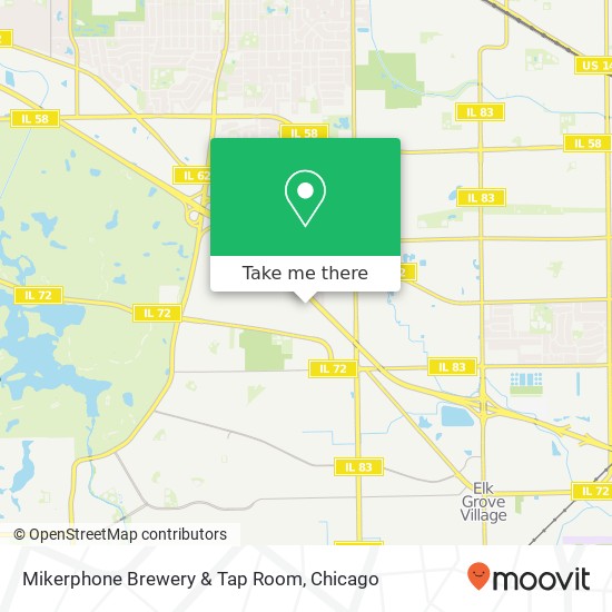 Mapa de Mikerphone Brewery & Tap Room