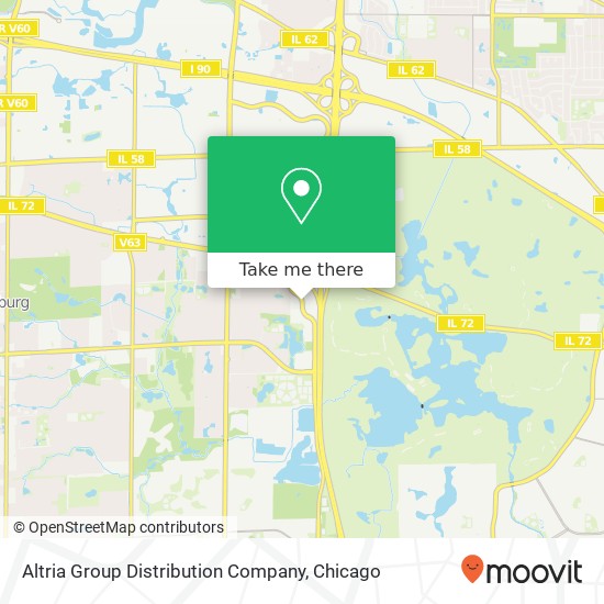Altria Group Distribution Company map