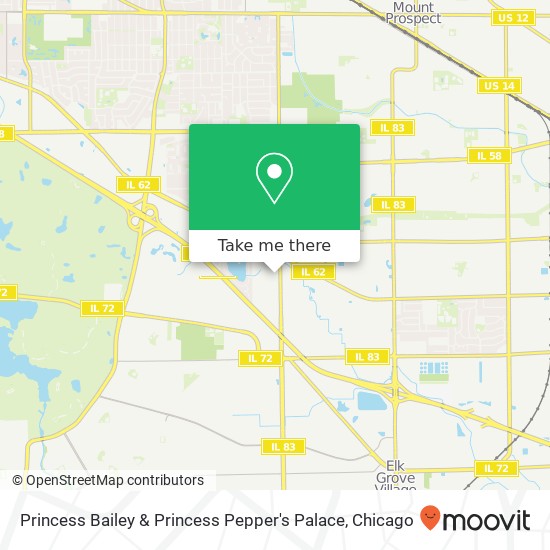 Princess Bailey & Princess Pepper's Palace map