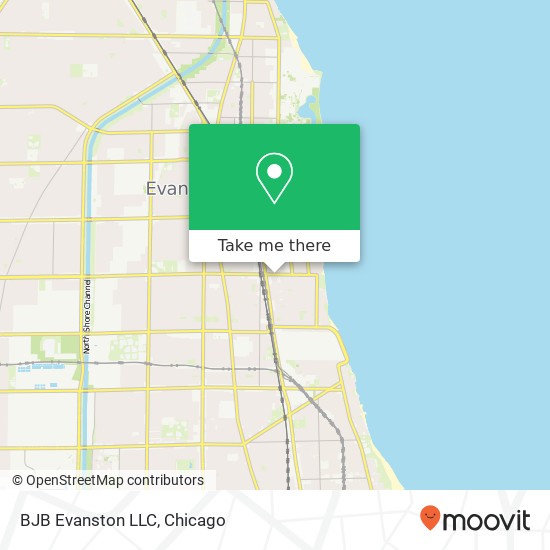 BJB Evanston LLC map