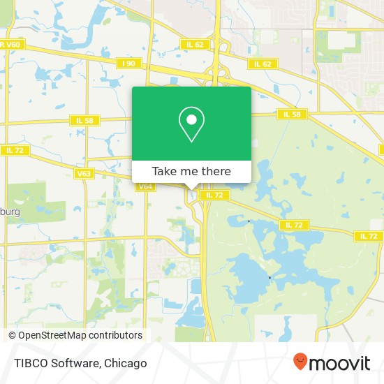 TIBCO Software map