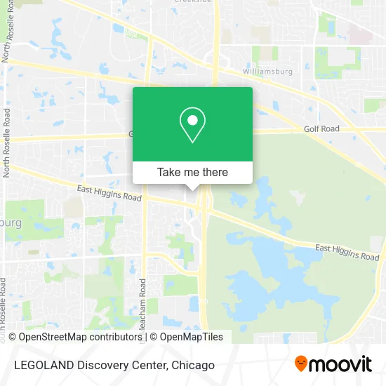 LEGOLAND Discovery Center map