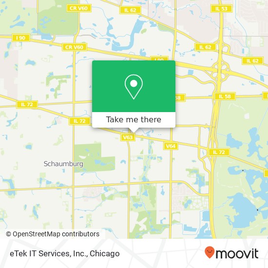 eTek IT Services, Inc. map