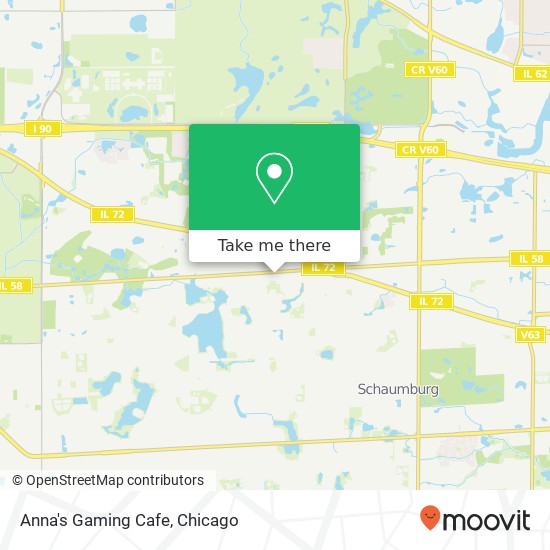 Mapa de Anna's Gaming Cafe