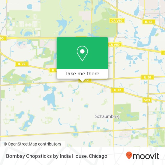 Bombay Chopsticks by India House map