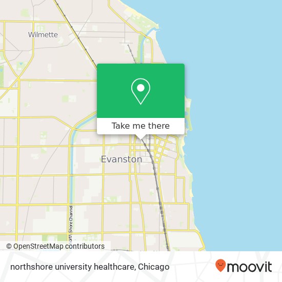 northshore university healthcare map