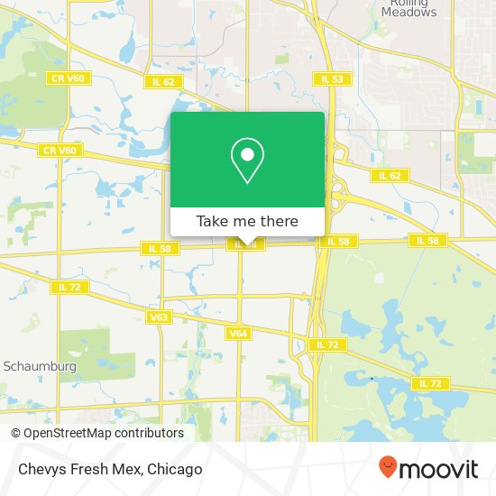 Mapa de Chevys Fresh Mex