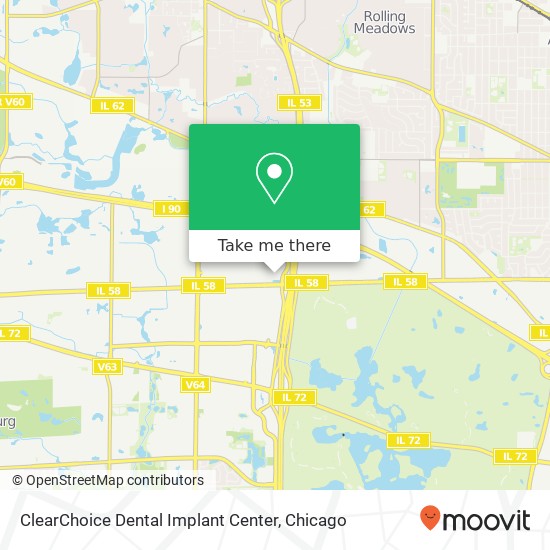 ClearChoice Dental Implant Center map