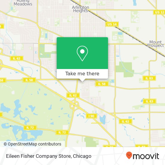 Eileen Fisher Company Store map