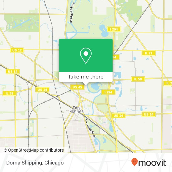 Doma Shipping map