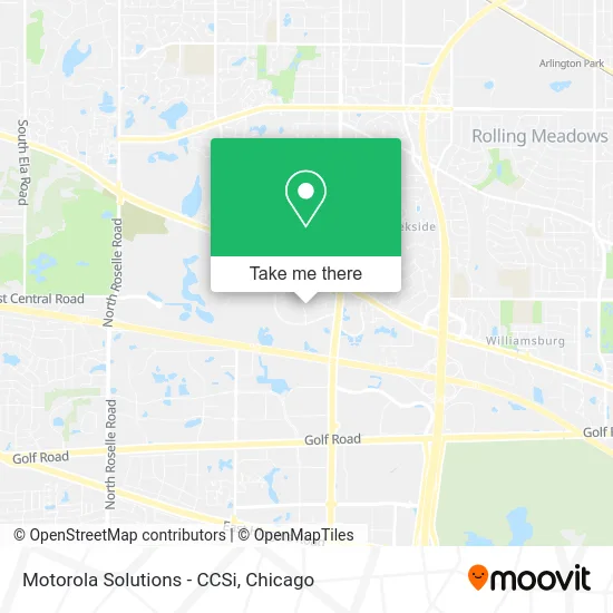 Motorola Solutions - CCSi map