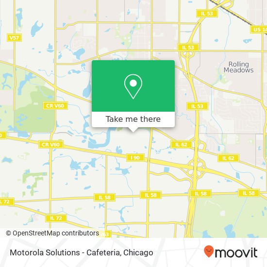 Motorola Solutions - Cafeteria map