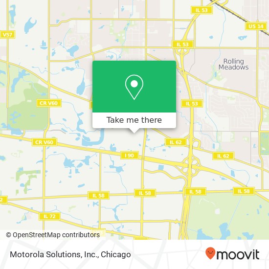 Motorola Solutions, Inc. map