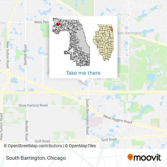 Mapa de South Barrington