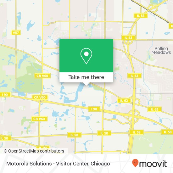 Motorola Solutions - Visitor Center map
