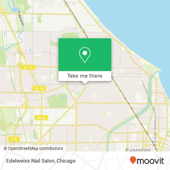 Mapa de Edelweiss Nail Salon