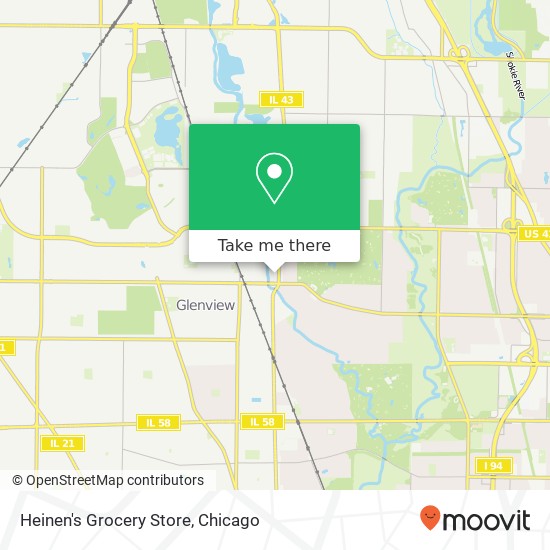 Heinen's Grocery Store map