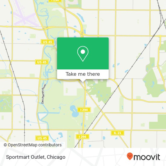 Sportmart Outlet map