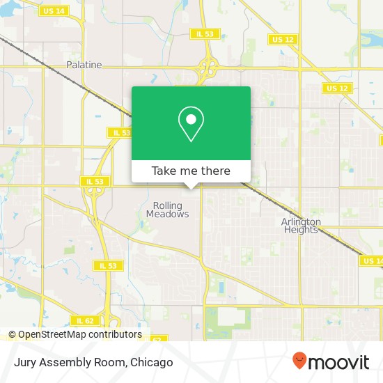 Jury Assembly Room map