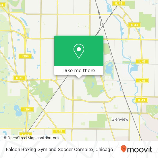 Mapa de Falcon Boxing Gym and Soccer Complex