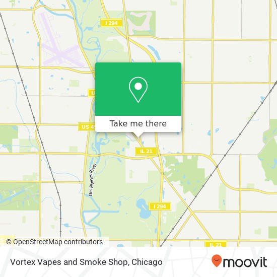 Vortex Vapes and Smoke Shop map