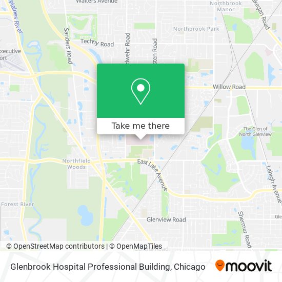 Mapa de Glenbrook Hospital Professional Building