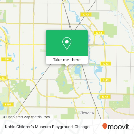 Kohls Children's Museum Playground map