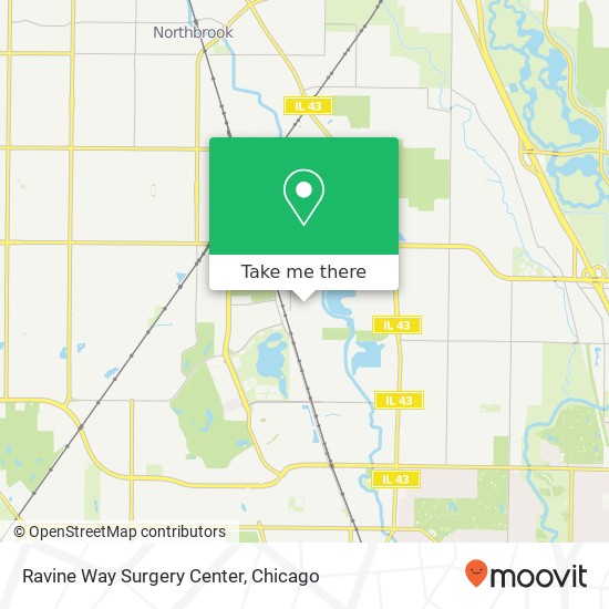 Ravine Way Surgery Center map