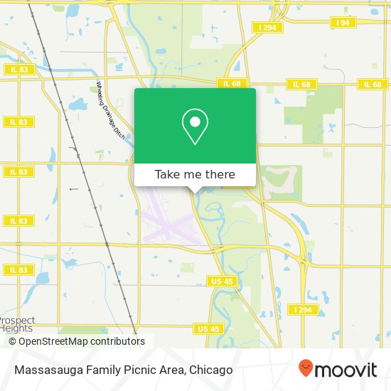 Massasauga Family Picnic Area map