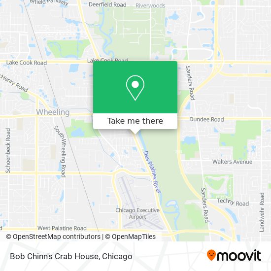 Mapa de Bob Chinn's Crab House