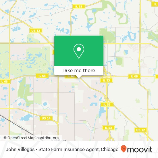 John Villegas - State Farm Insurance Agent map