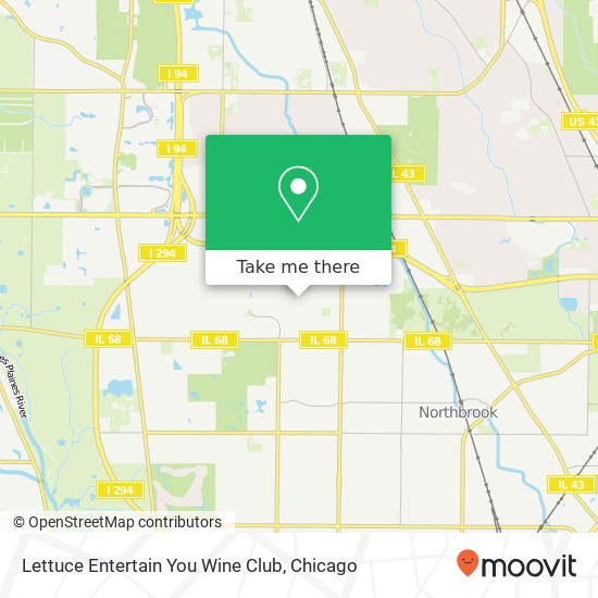 Lettuce Entertain You Wine Club map