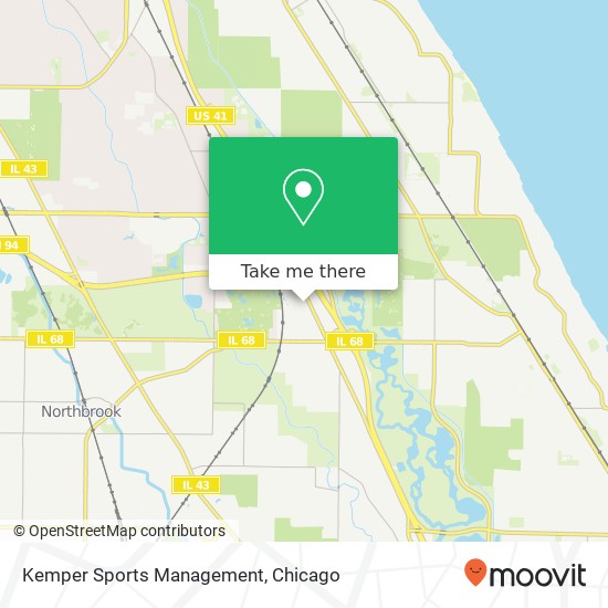 Kemper Sports Management map