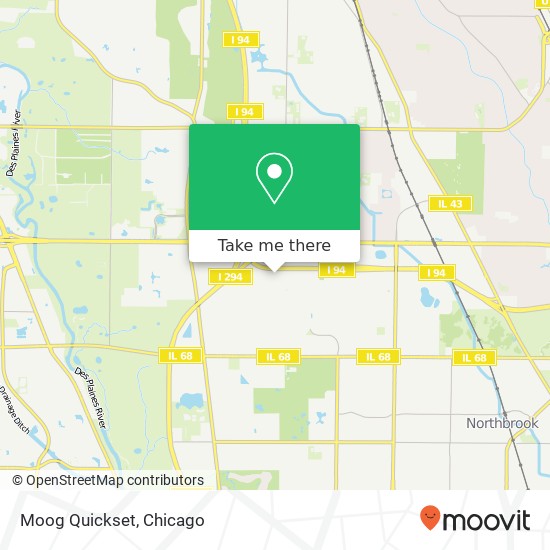 Mapa de Moog Quickset