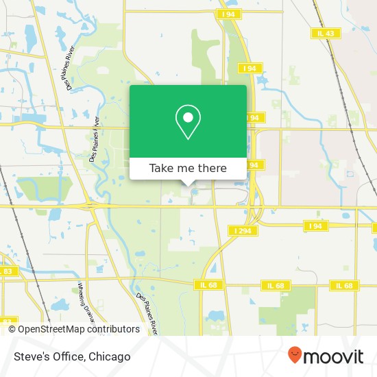 Steve's Office map