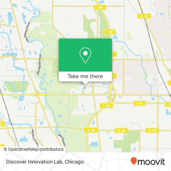 Mapa de Discover Innovation Lab