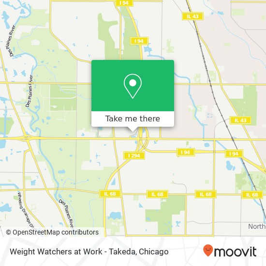 Weight Watchers at Work - Takeda map