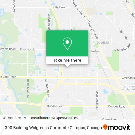 Mapa de 300 Building Walgreens Corporate Campus