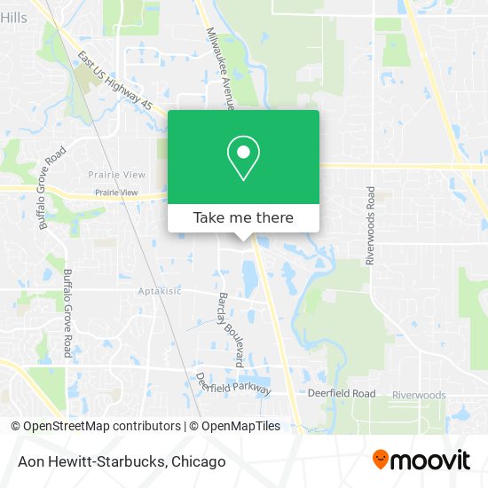 Mapa de Aon Hewitt-Starbucks