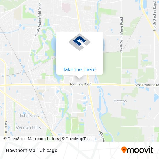 Hawthorn Mall map