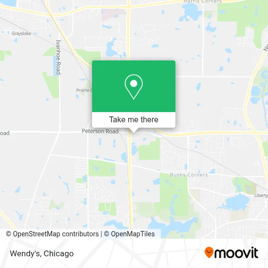 Wendy's map