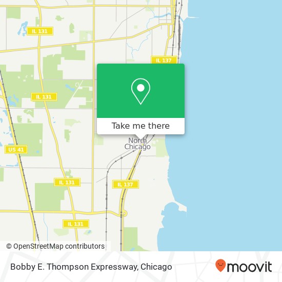 Mapa de Bobby E. Thompson Expressway