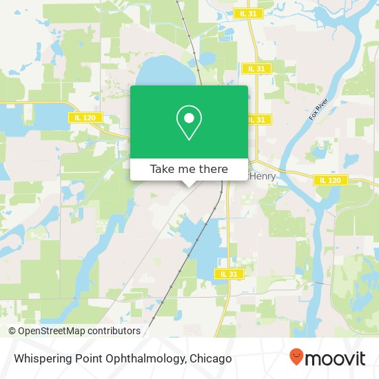 Whispering Point Ophthalmology map