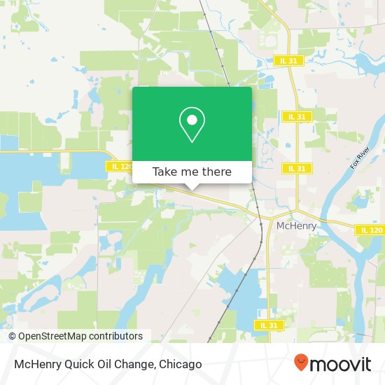 McHenry Quick Oil Change map