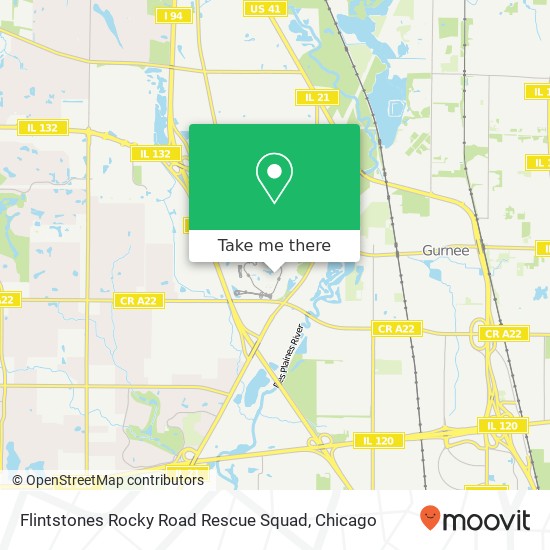 Mapa de Flintstones Rocky Road Rescue Squad